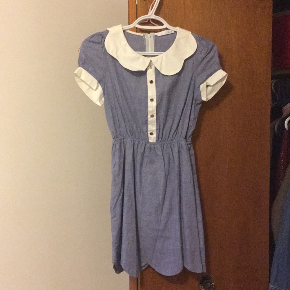 Baby Doll Scalloped dress